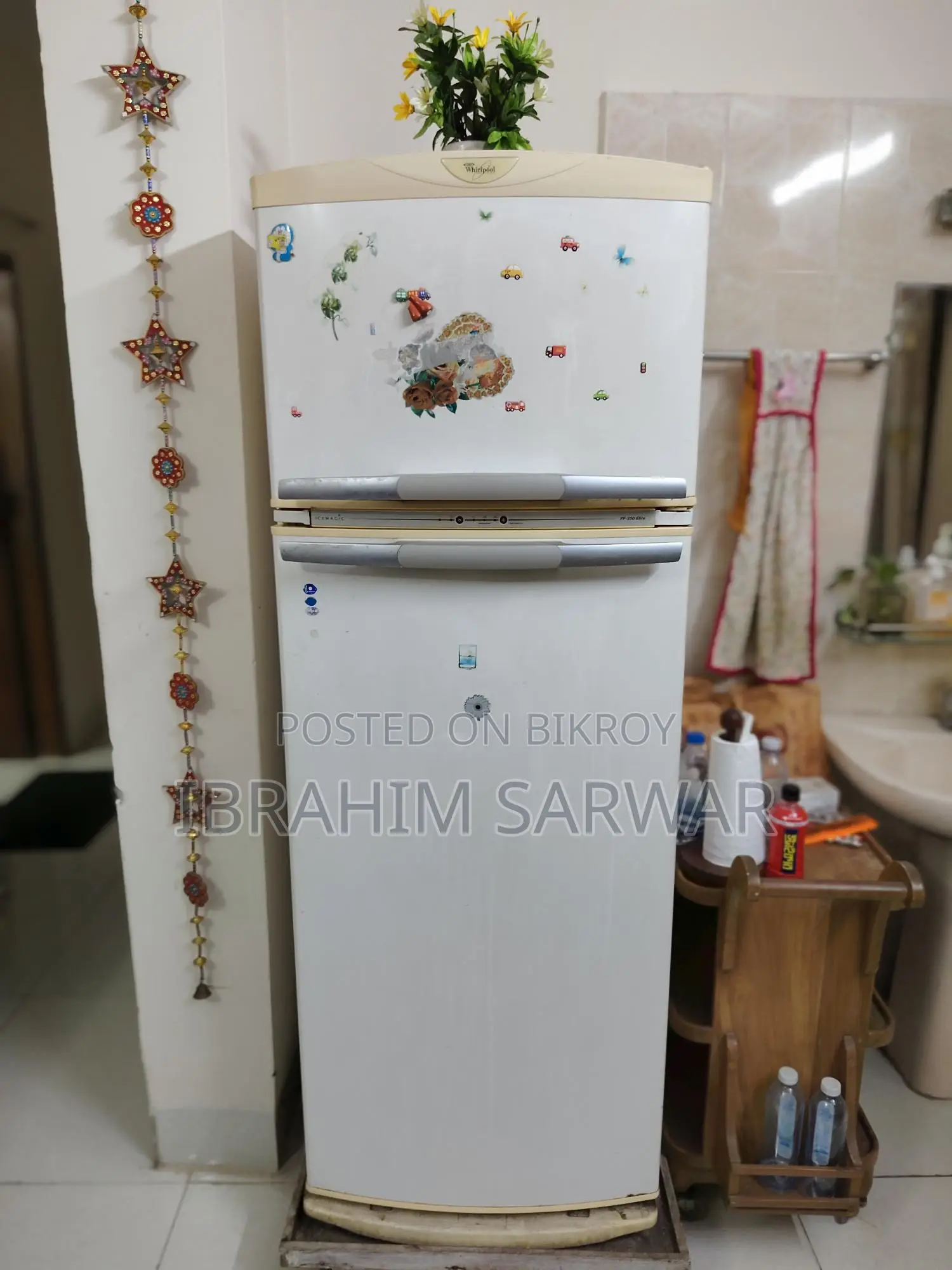 Whirlpool American Brand Refrigerator Double Door Cooling System Nice