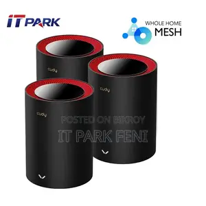 Cudy M3000 1.0 AX3000 Mbps গিগাবিট ডুয়াল-ব্যান্ড ওয়াই-ফাই ৬ সিস্টেম (৩-প্যাক)