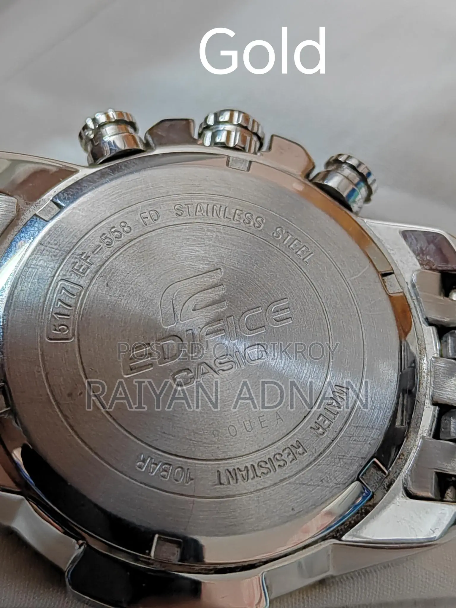 Original Casio Edifice Ef-558