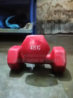 ব্যবহৃত ডাম্বেল ৪ কেজি করে ২ পিছ
