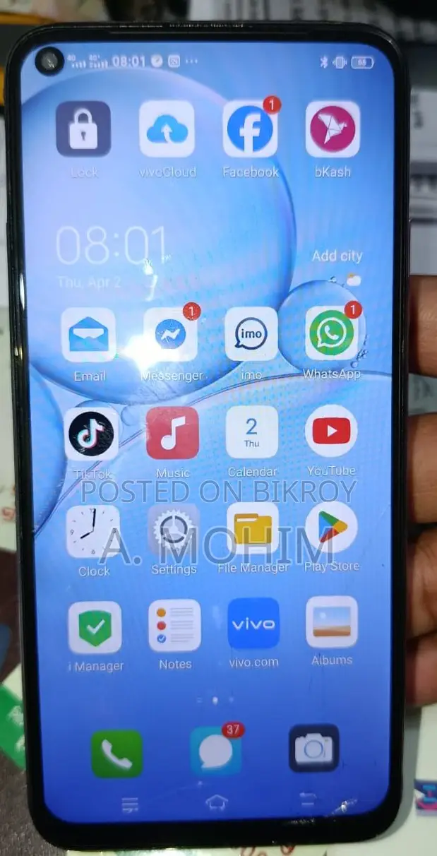 Vivo Y50 . (ব্যবহৃত)