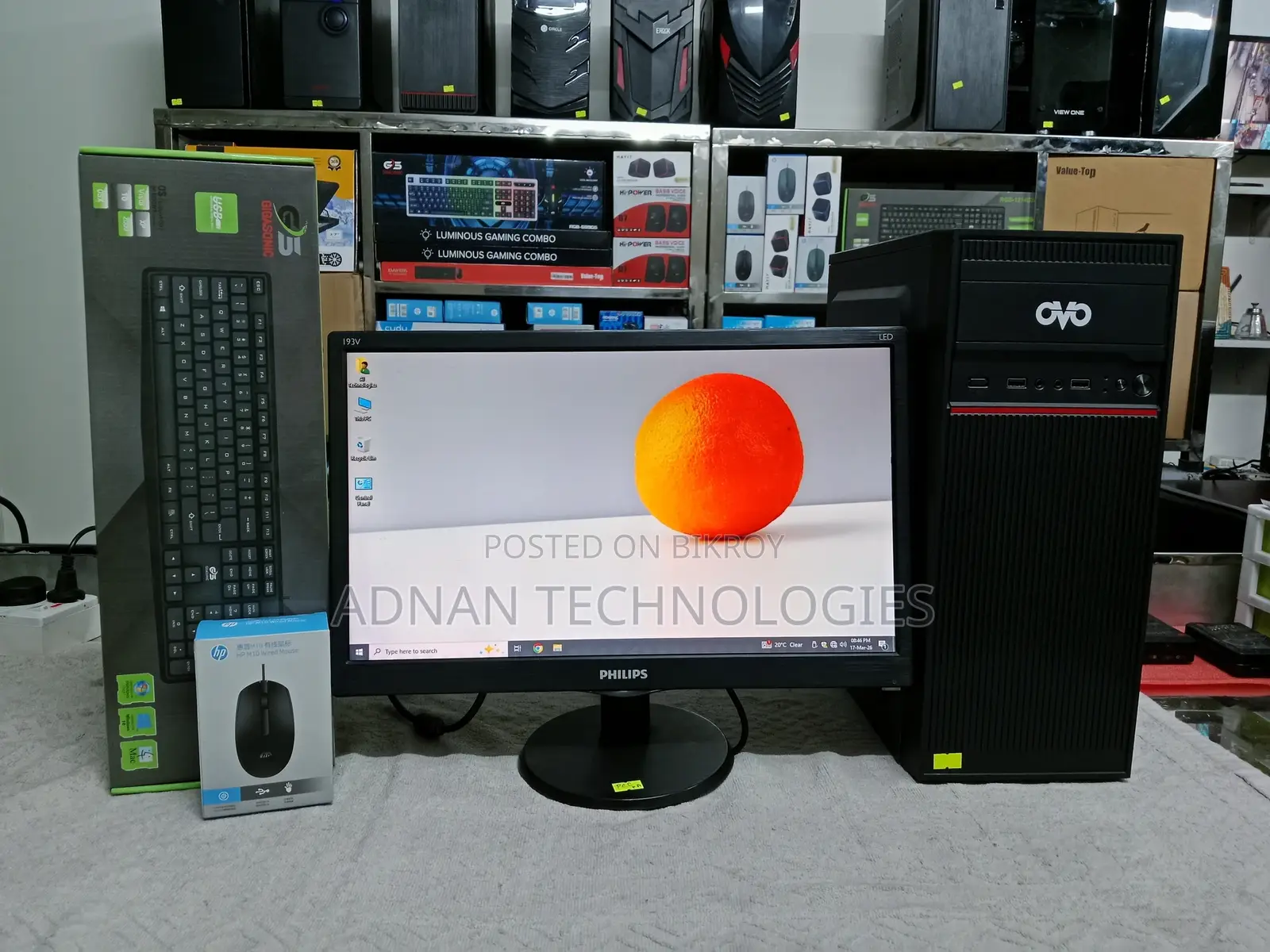 ডেস্কটপ কম্পিউটার 4GB Intel Core I5 HDD 128GB