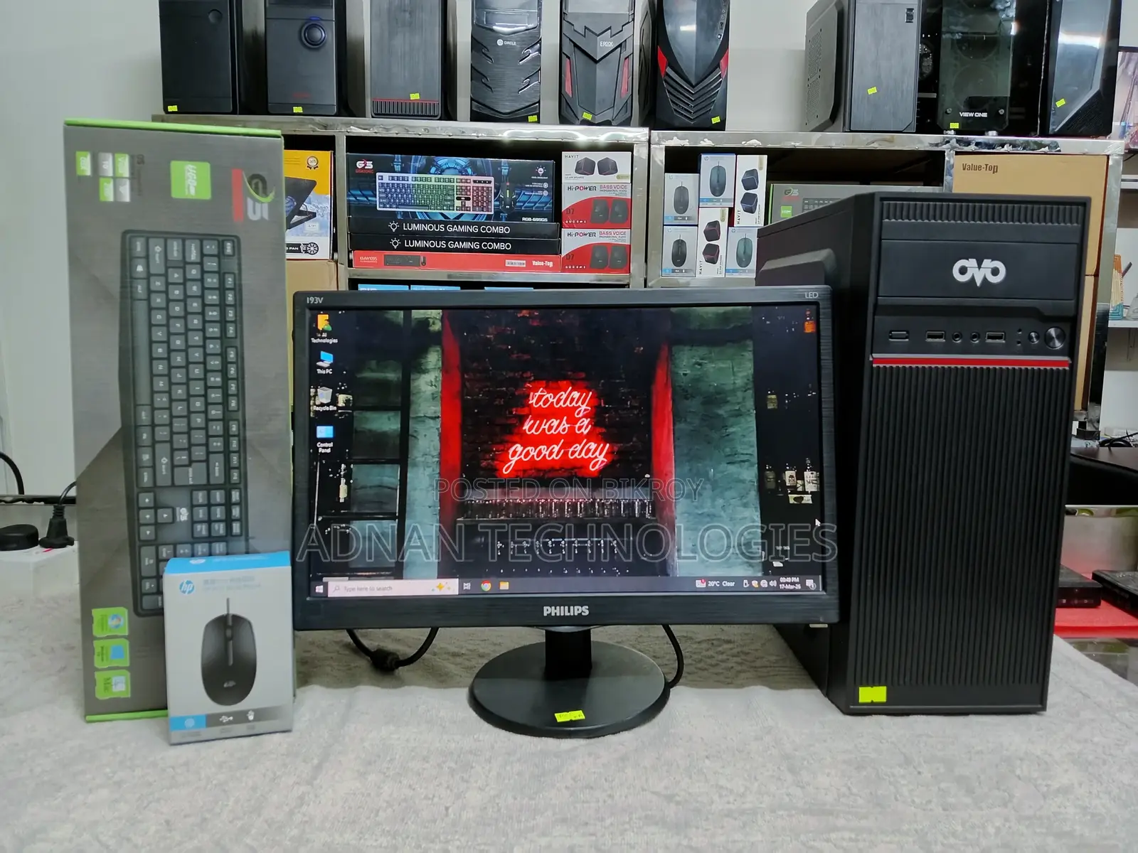 ডেস্কটপ কম্পিউটার 4GB Intel Core I5 HDD 128GB