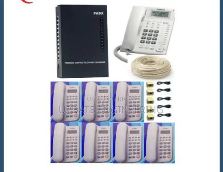 08 Line Intercom Office/Apartment Full Package