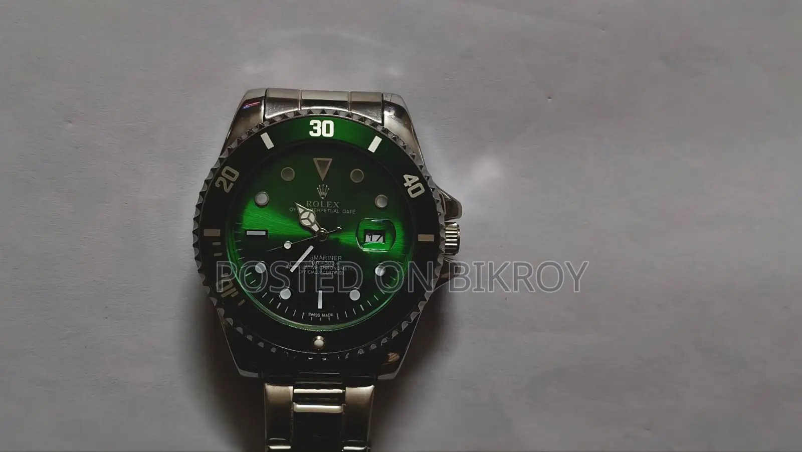 Rolex Green Dial Watch – স্মার্ট ও এলিগ্যান্ট লুক