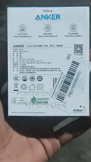 Anker Zolo 30w Qc Pd