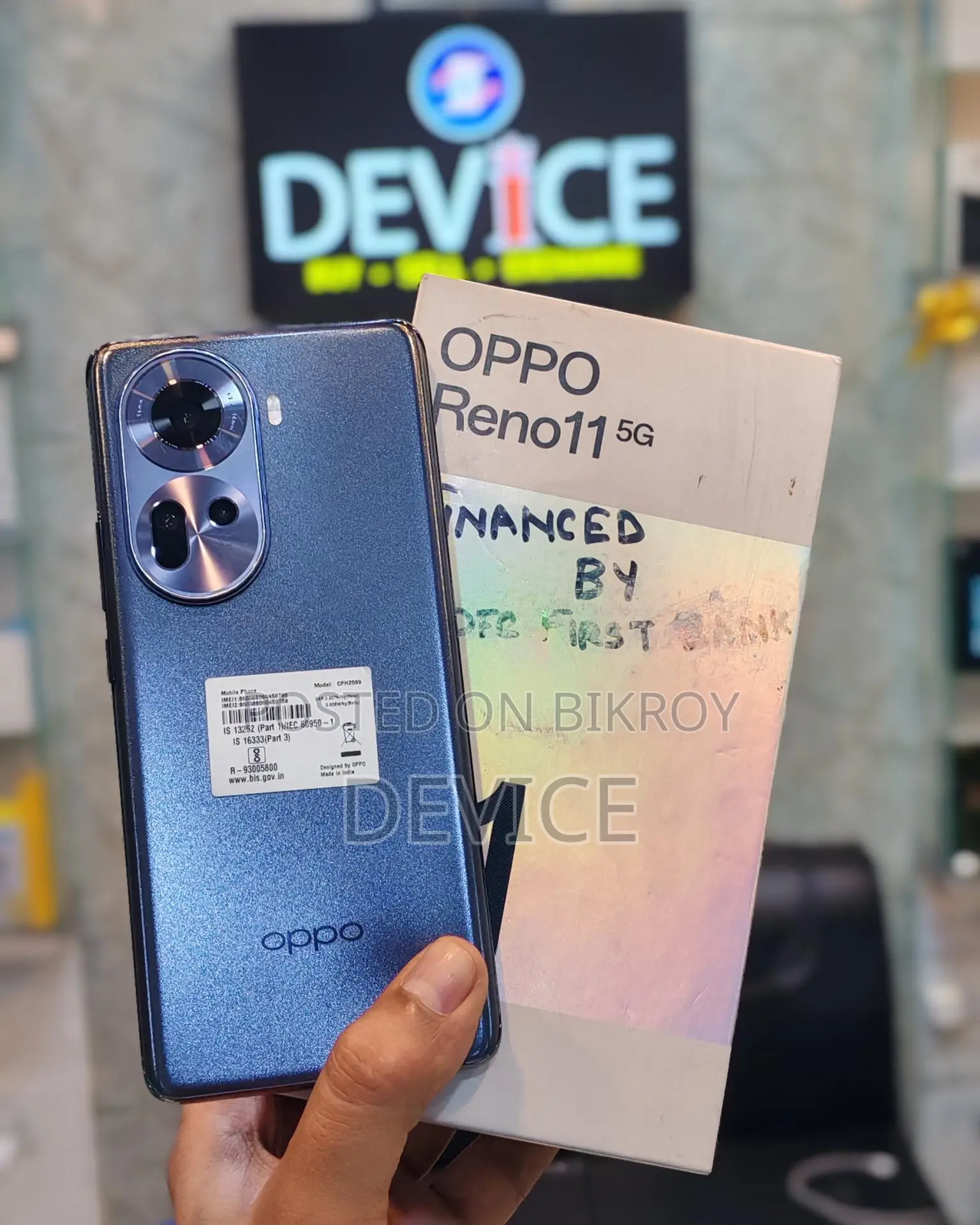 OPPO Reno 11 5G 8/256 full box (Used)