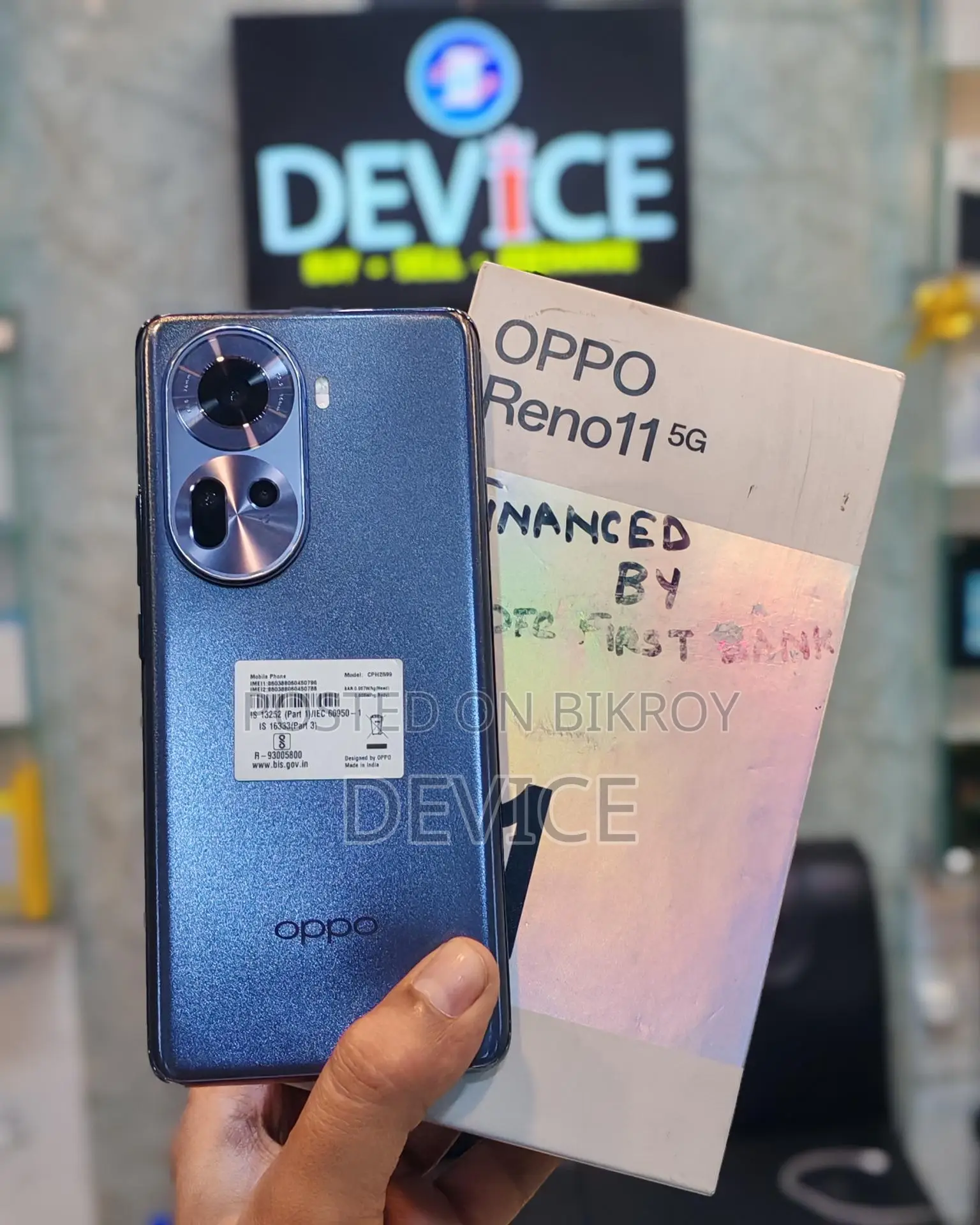 OPPO Reno 11 5G 8/256 full box (Used)