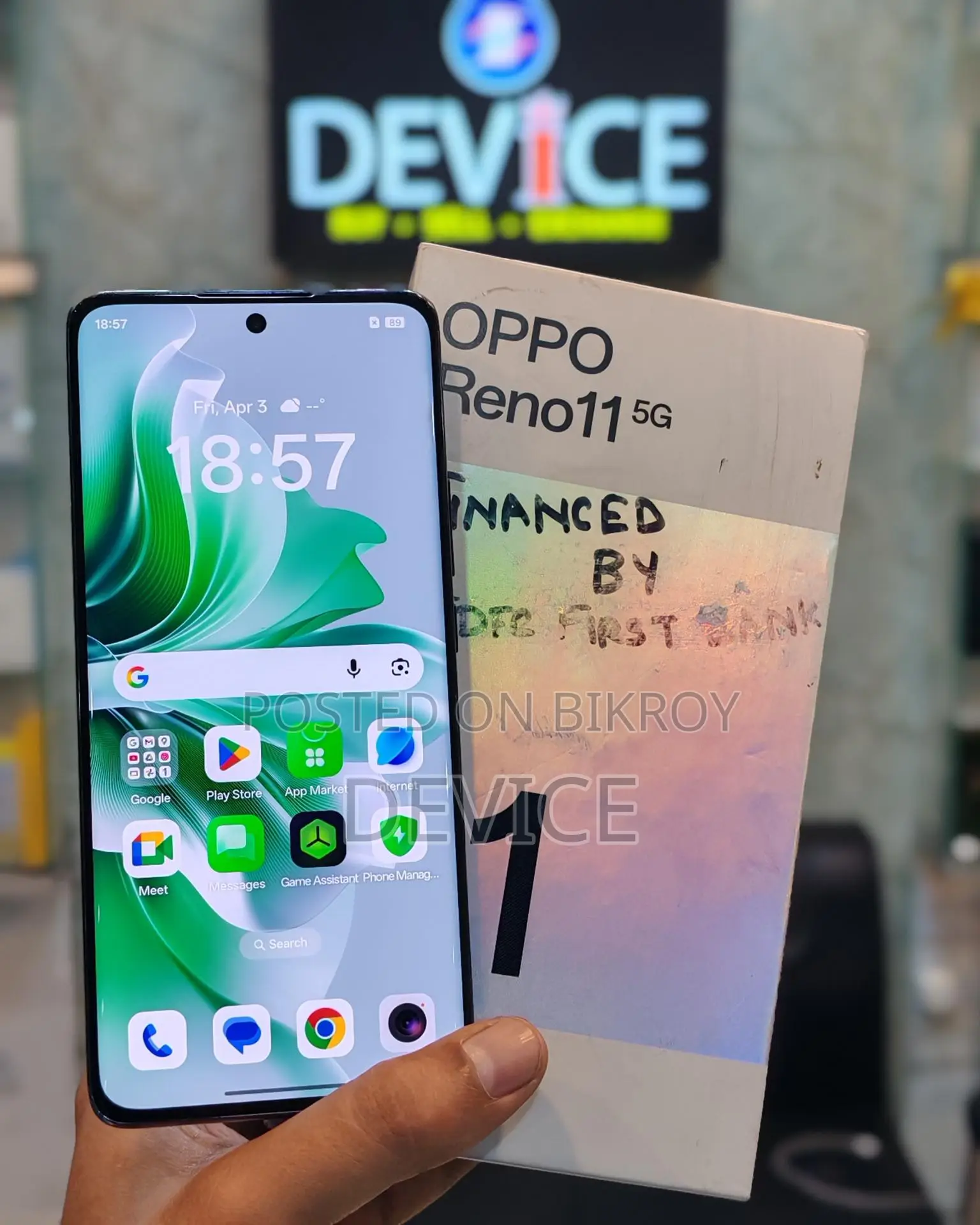 OPPO Reno 11 5G 8/256 full box (Used)