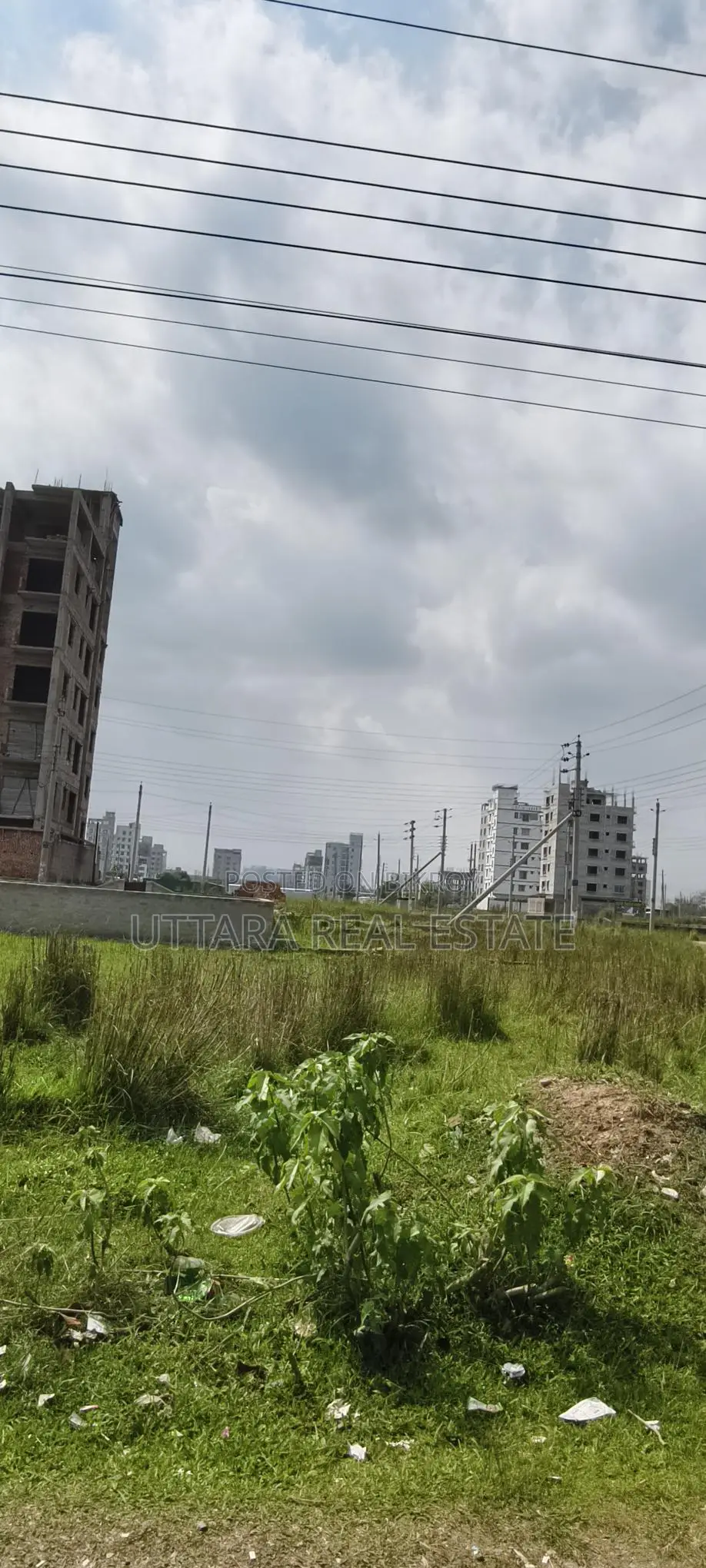 3 Katha corner plot for sale in Uttara Sector 17, Block A