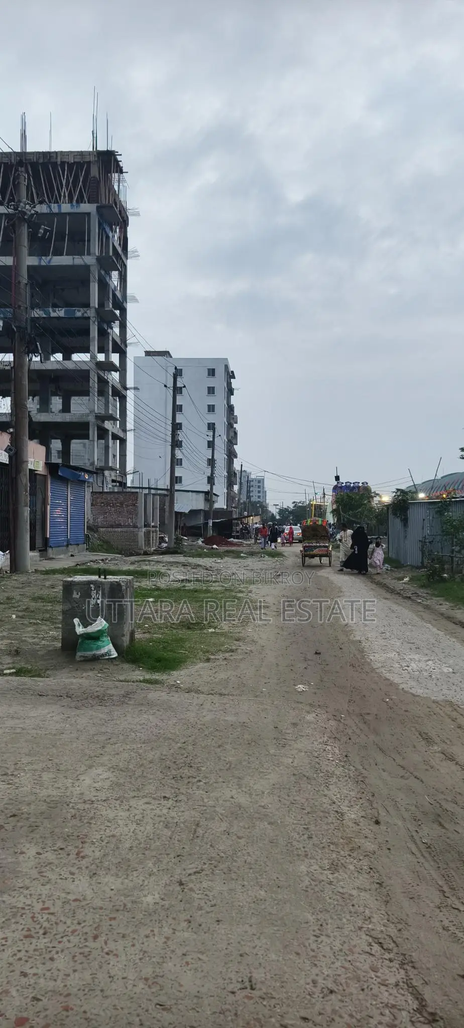3 Katha corner plot for sale in Uttara Sector 17, Block A