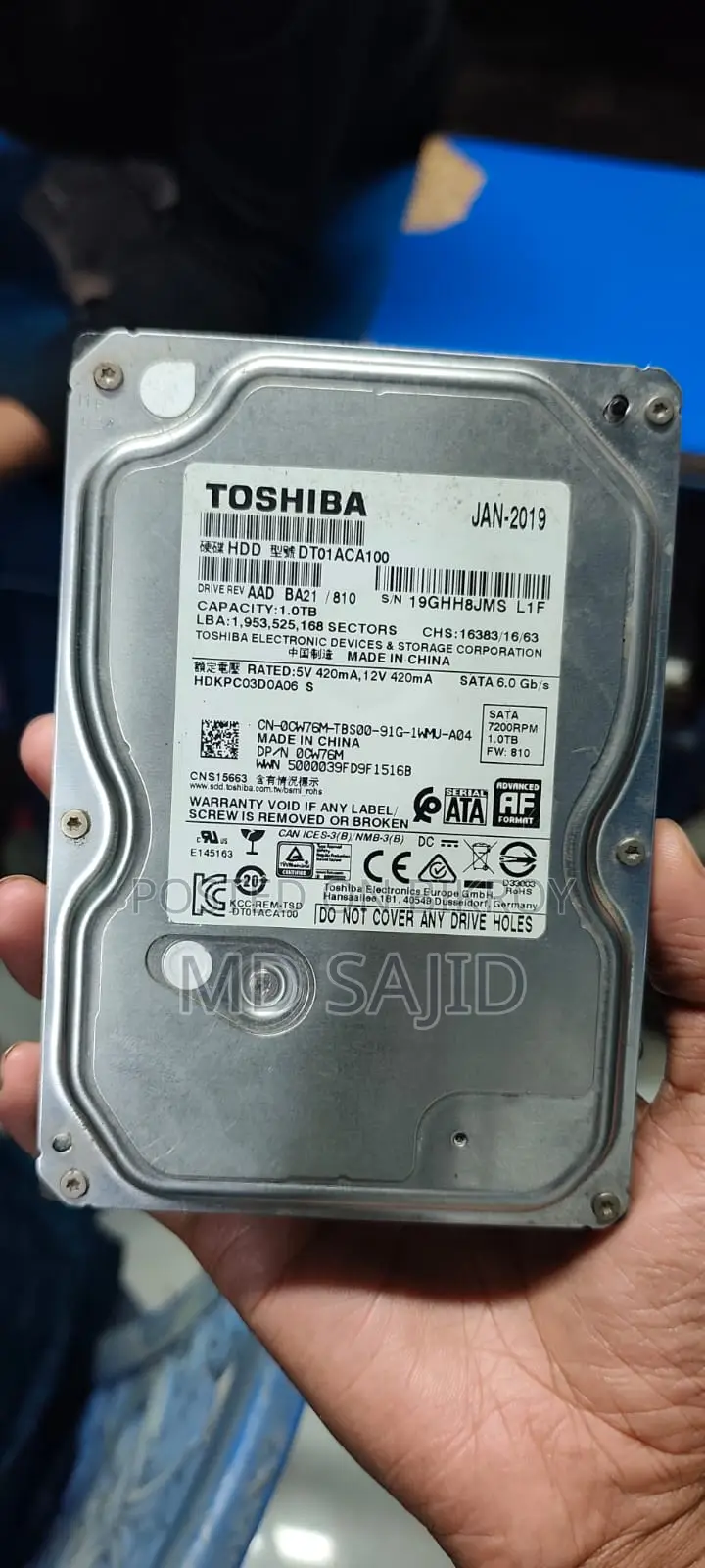 SSD & Hard Disk Sale (Used)