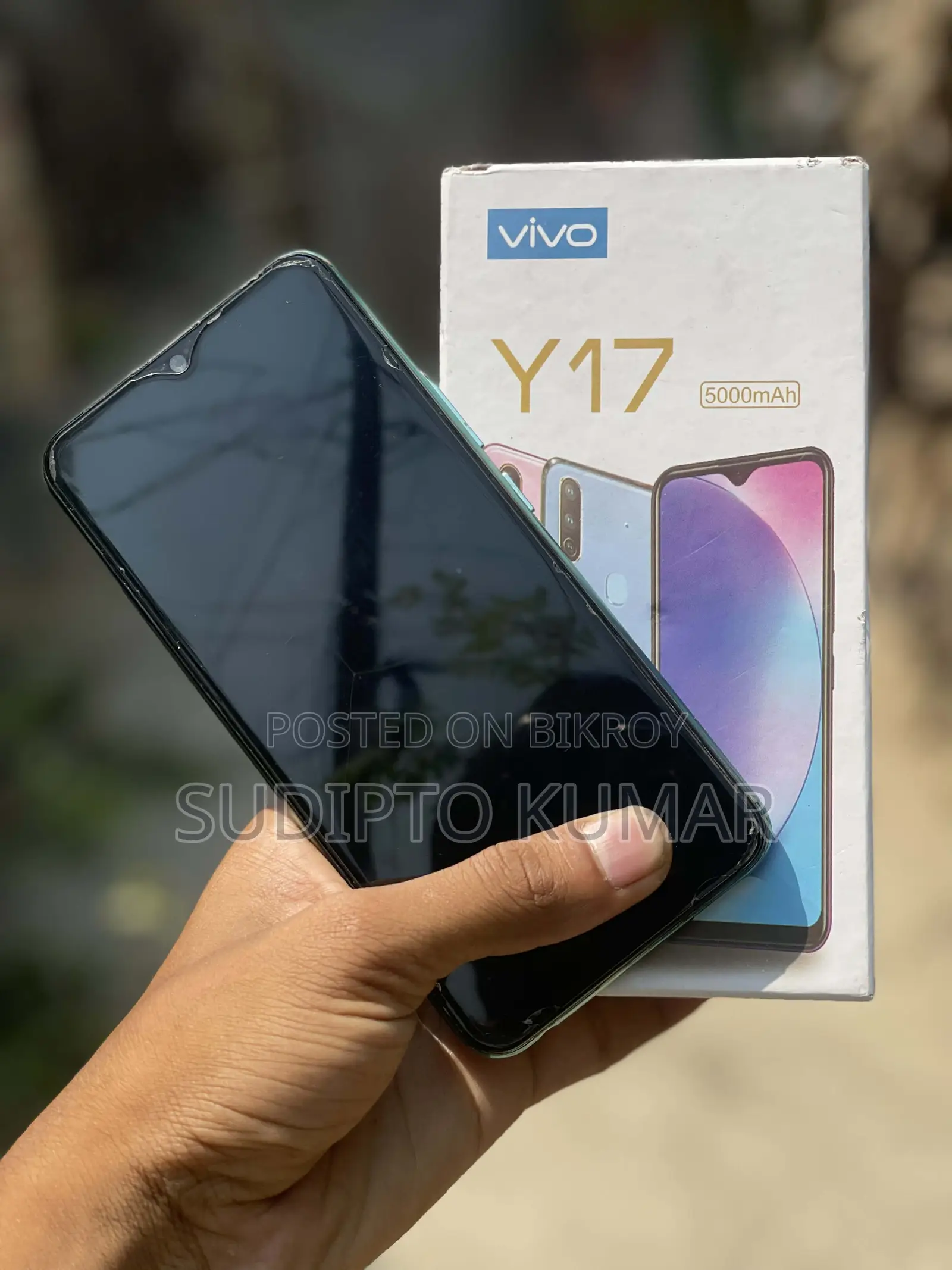Vivo Y17 256 GB Blue