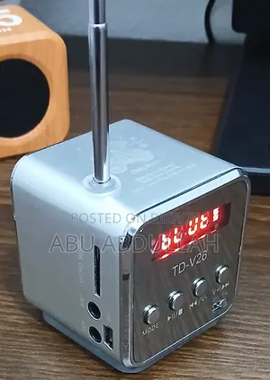 Antic Radio Style Sound Box With Antenna Bluetooth +Aux