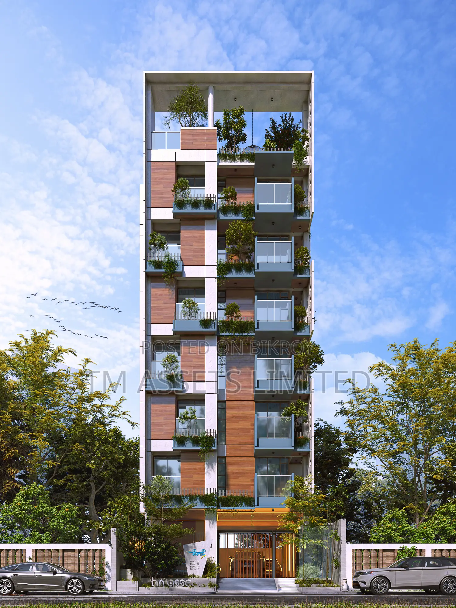 South Facing Premium Apartment for Sale in Aftabnagar Dhaka