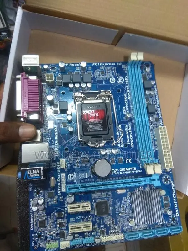 GIGABYTE GA-H61M-DS2 Micro-ATX Motherboard 1 year Warranty