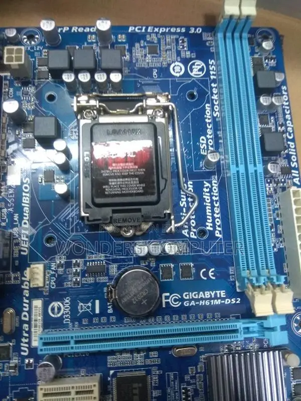 GIGABYTE GA-H61M-DS2 Micro-ATX Motherboard 1 year Warranty