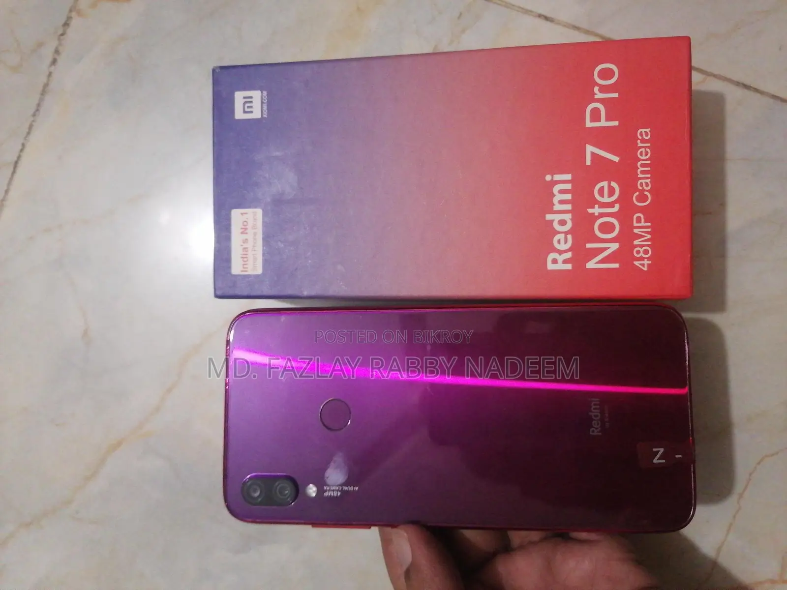 Xiaomi Redmi Note 7 Pro . (Used)