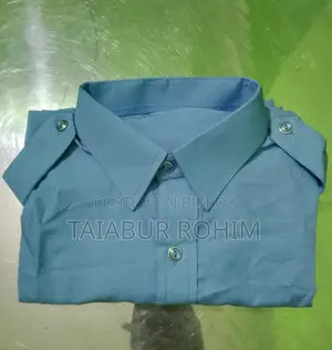 আকাশী রঙের ফুল শার্ট