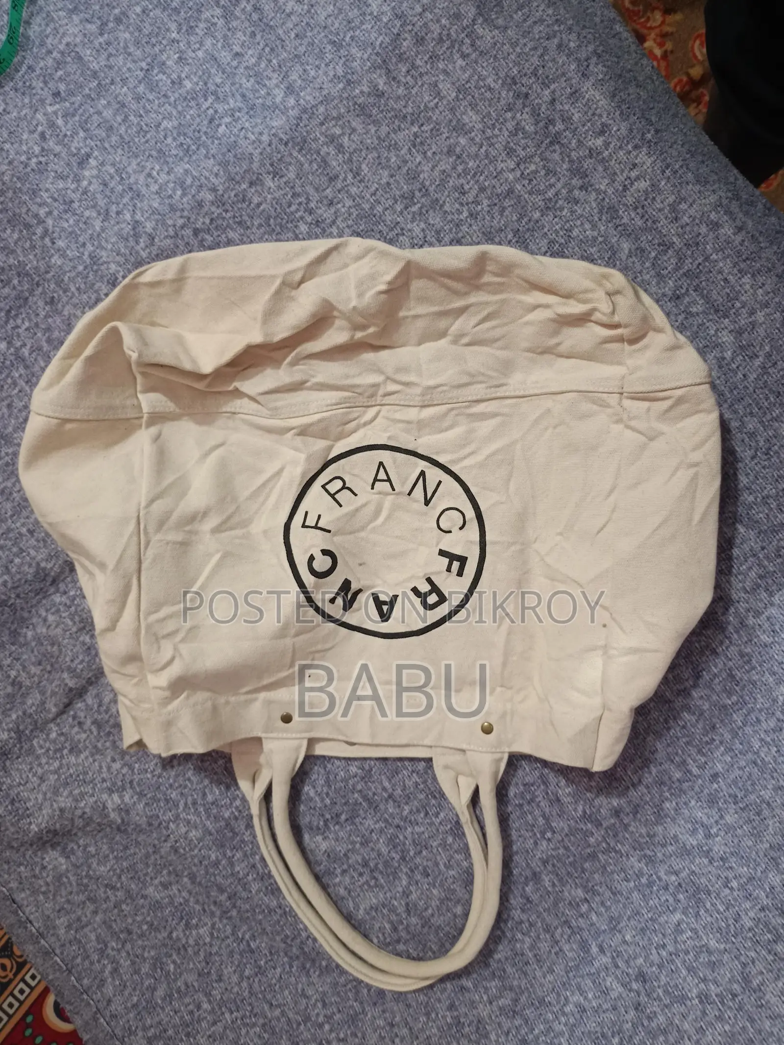 Franc paris Tote Bag
