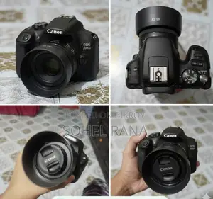 Canon EOS 200D + 50mm Lens - Professional DSLR Kit
