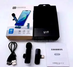 K8 Wireless Clear Sound & Noise Cancellation Microphone