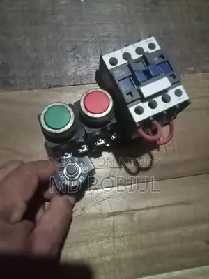 Magnetic contact push switch 2 pieces, one overload