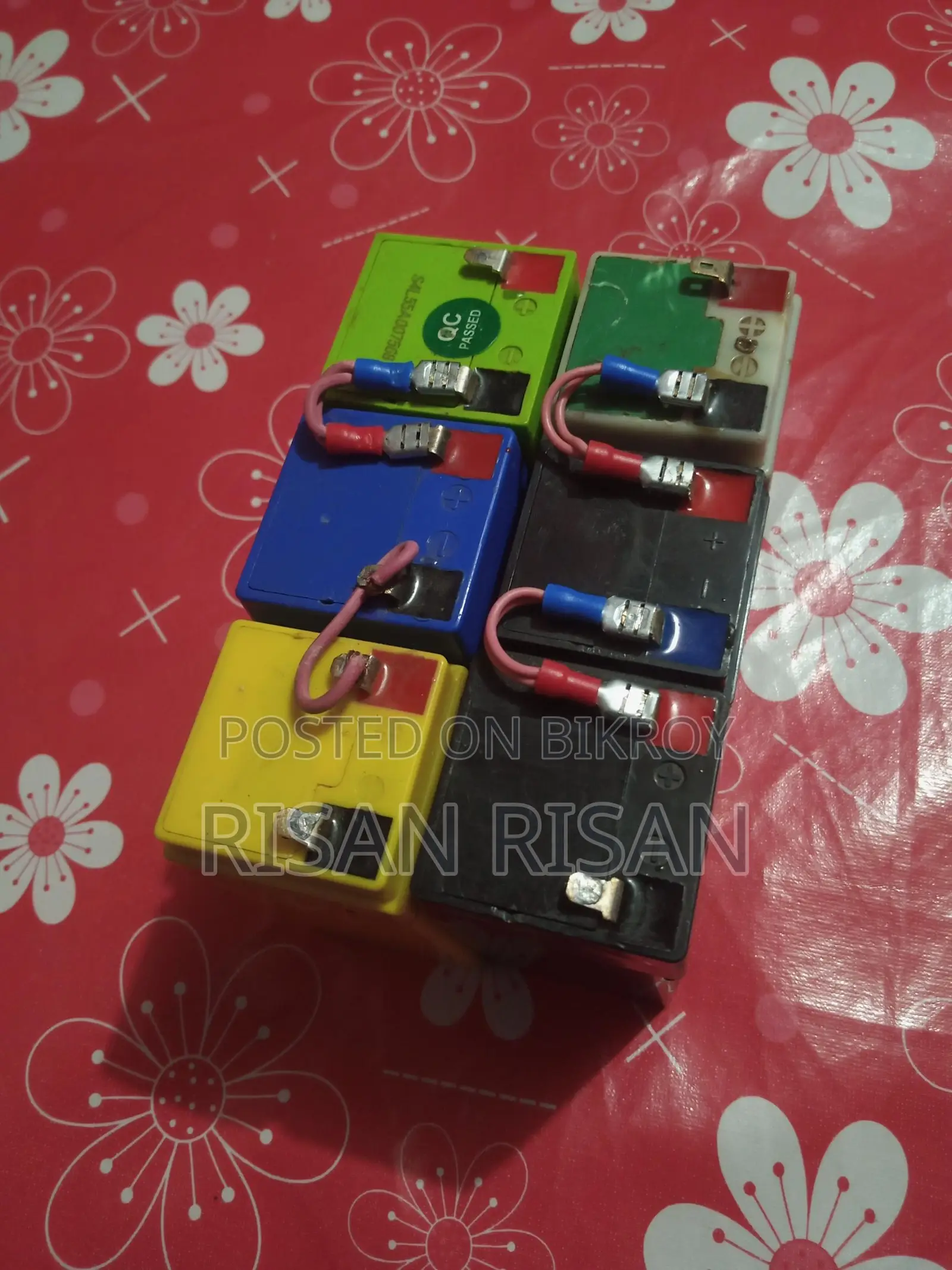12 Volt 10 Ampere 2-Set Battery