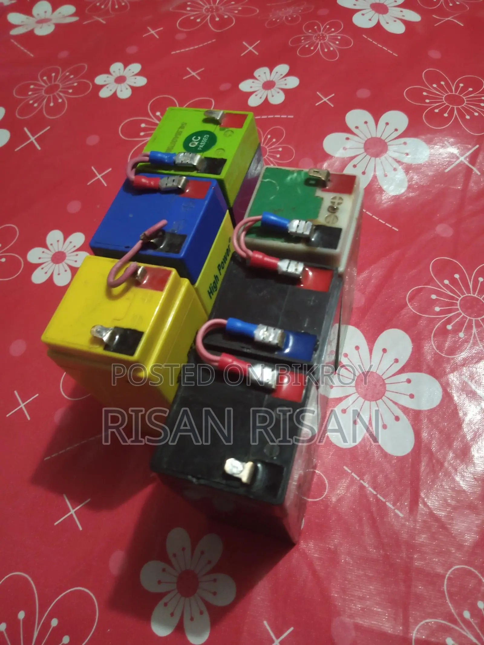 12 Volt 10 Ampere 2-Set Battery