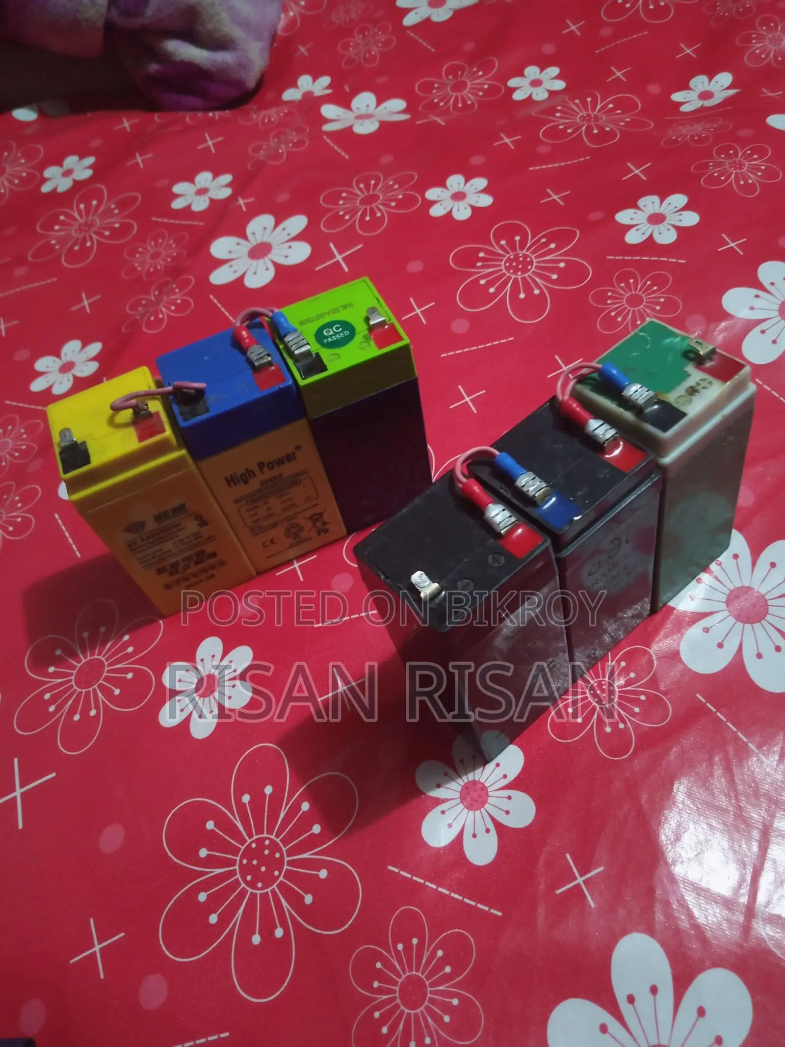 12 Volt 10 Ampere 2-Set Battery