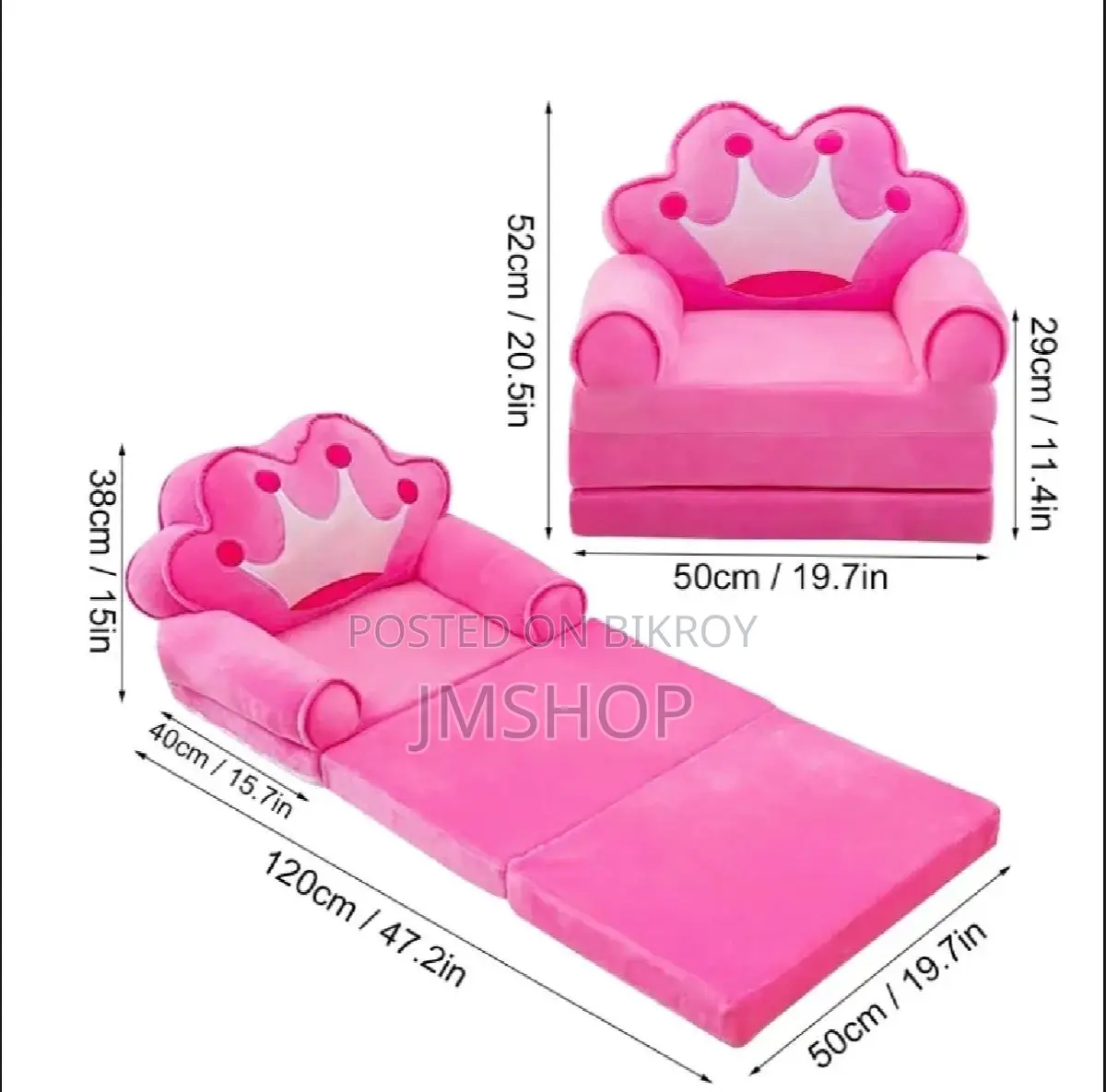 Our Foldable Kids Sofa