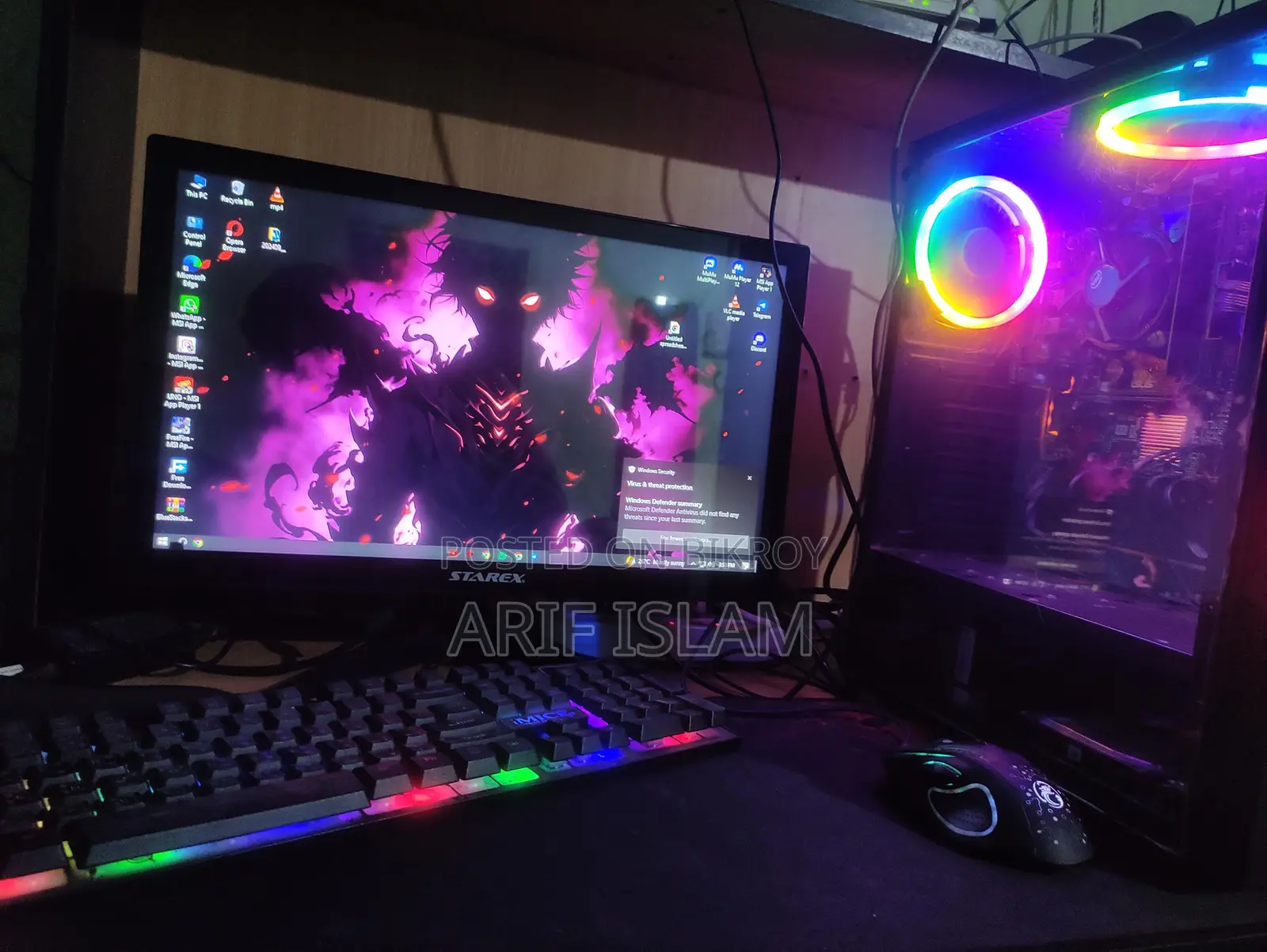 Desktop Computer Asus 8GB Intel Core I5 SSD 1T