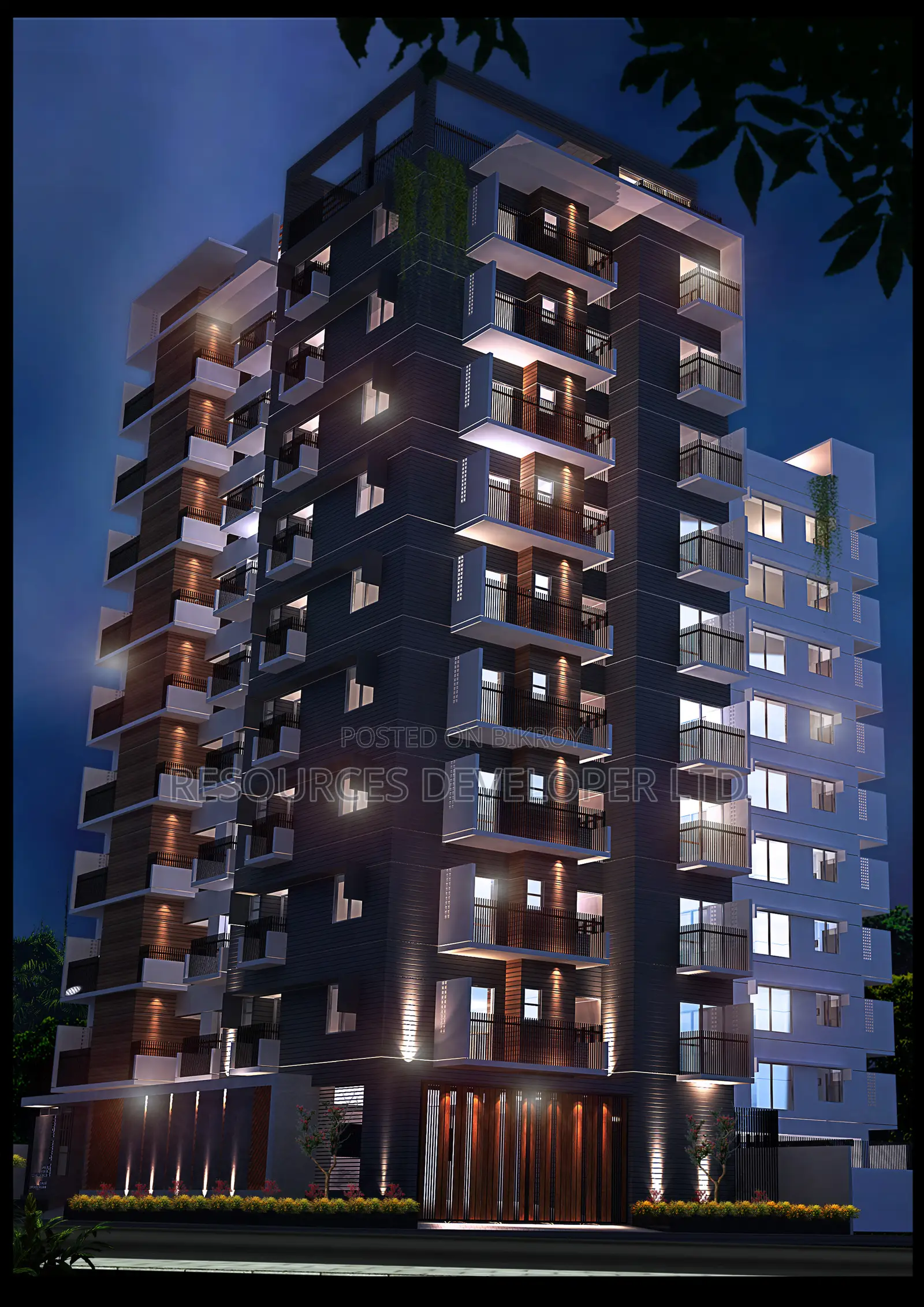 Banasree, Rampura – 2150 SFT Corner Flat for Sale (4 Bed)