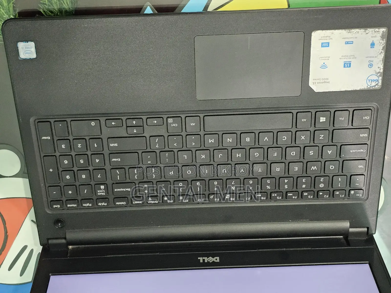 Dell Inspiron Touch Laptop i3 7th Gen