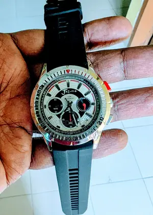 ZAZ -MA Chrono Watch Beautiful Steel Design 100% Genuine