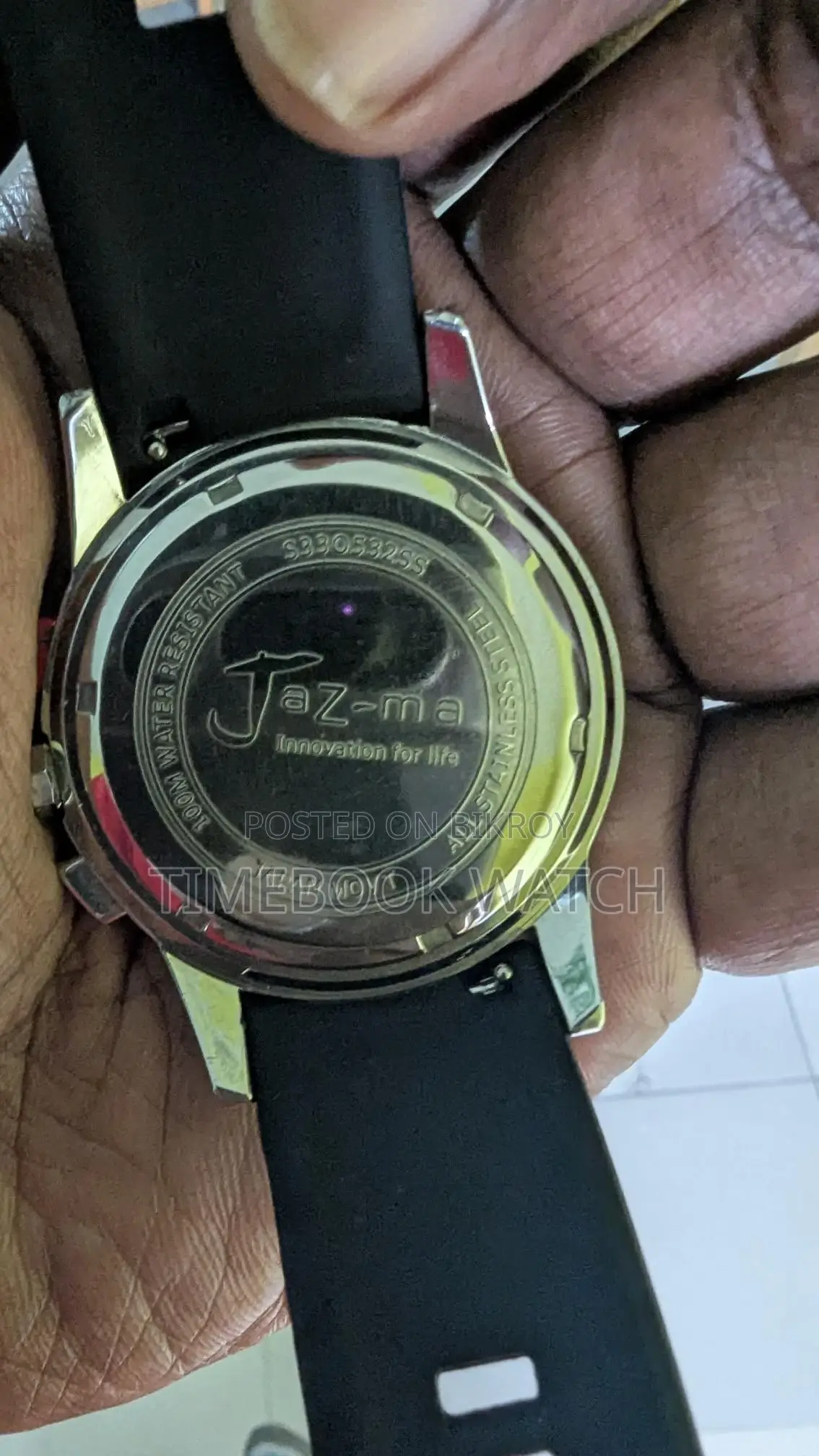 ZAZ -MA Chrono Watch Beautiful Steel Design 100% Genuine
