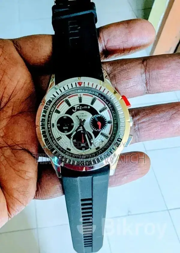 ZAZ -MA Chrono Watch Beautiful Steel Design 100% Genuine