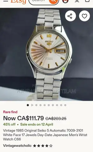 Seiko 5 (movement 7009)