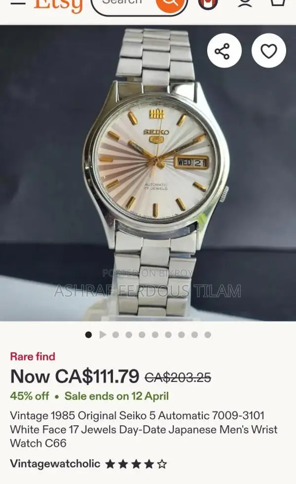 Seiko 5 (movement 7009)