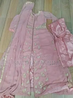Traditional dress with sharara