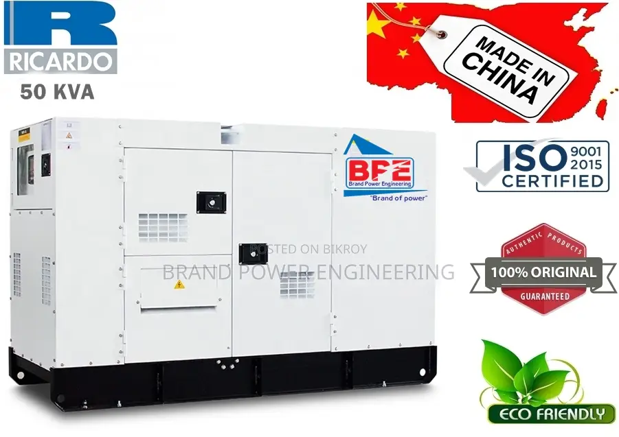 BPE 50kVA Silent Generator - High-Performance Chinese Alternator
