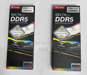 Team T-force Delta Rgb White 32gb DDR5 6000mhz CL38 Desktop RAM
