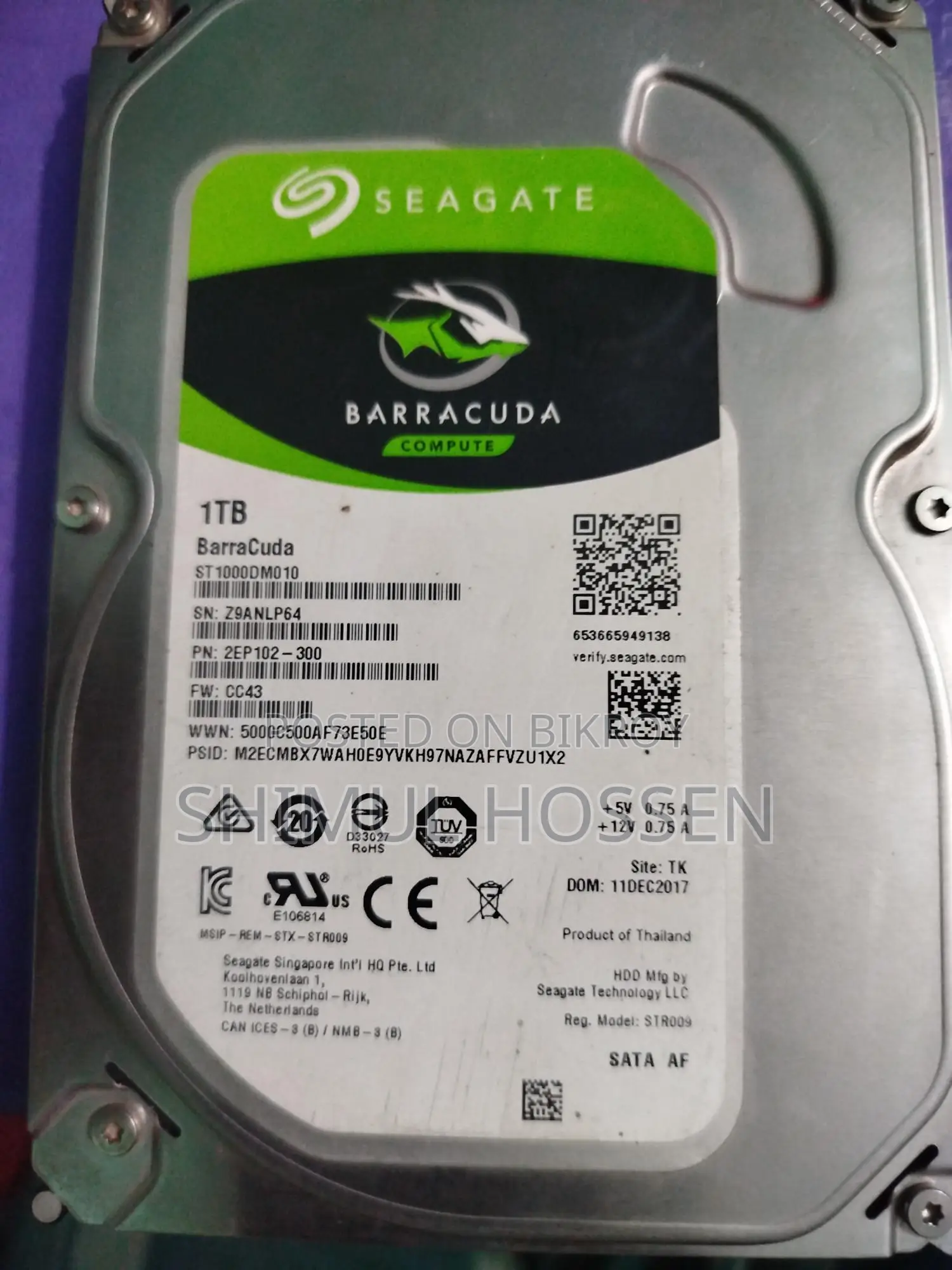 Hard Drive for Sale