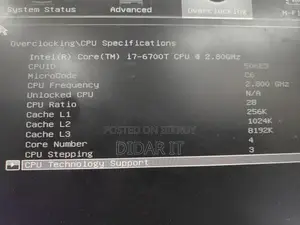 🔥 Intel Core i7-6700T (6th Gen) - Super Fresh Condition! 🔥