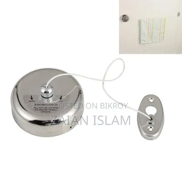 Wall Mounted Retractable Clothes Drying Line
