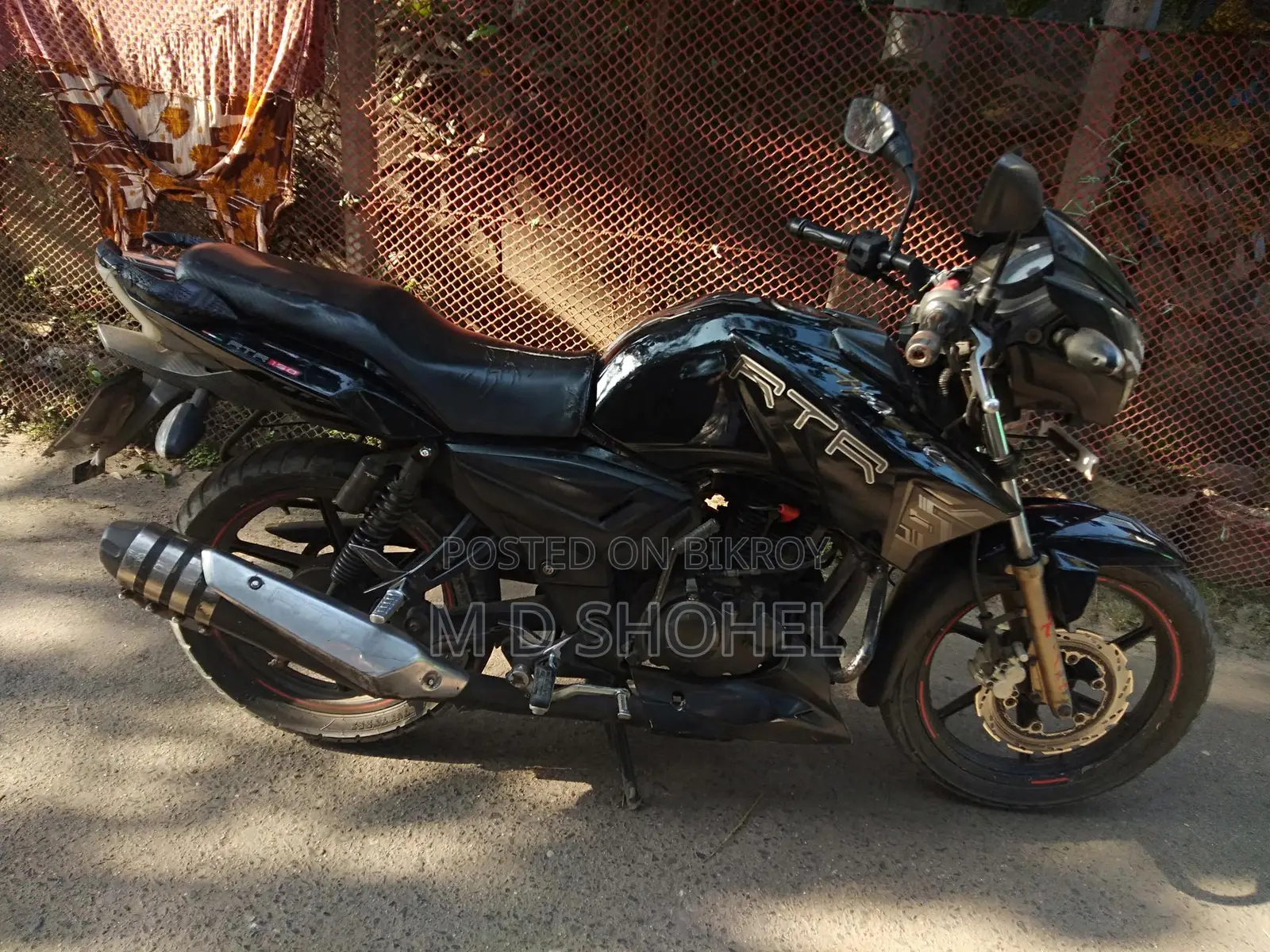TVS Apache RTR . 2017