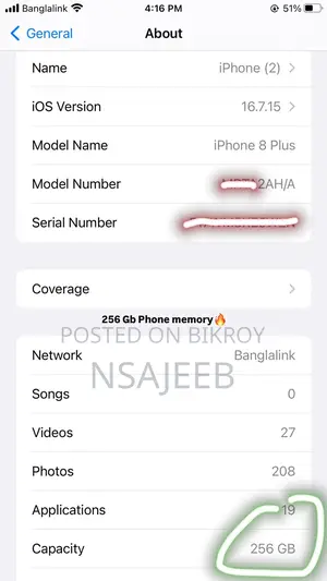 Apple iPhone 8 Plus (Used)