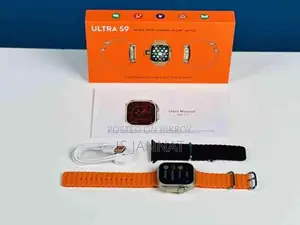 S9 Ultra 5g Android Dual Camera Sim Supported Smart Watch