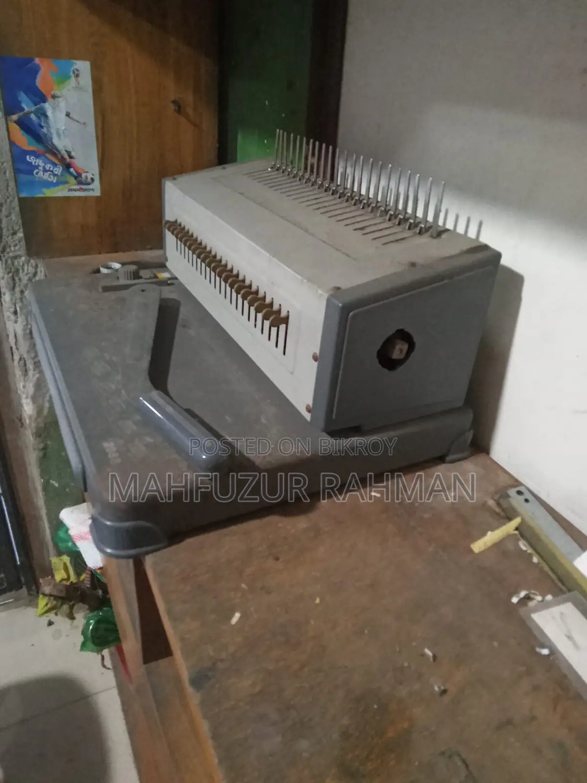 স্পাইরাল বাইন্ডিং কমবো মেশিন মডেল নং 2088