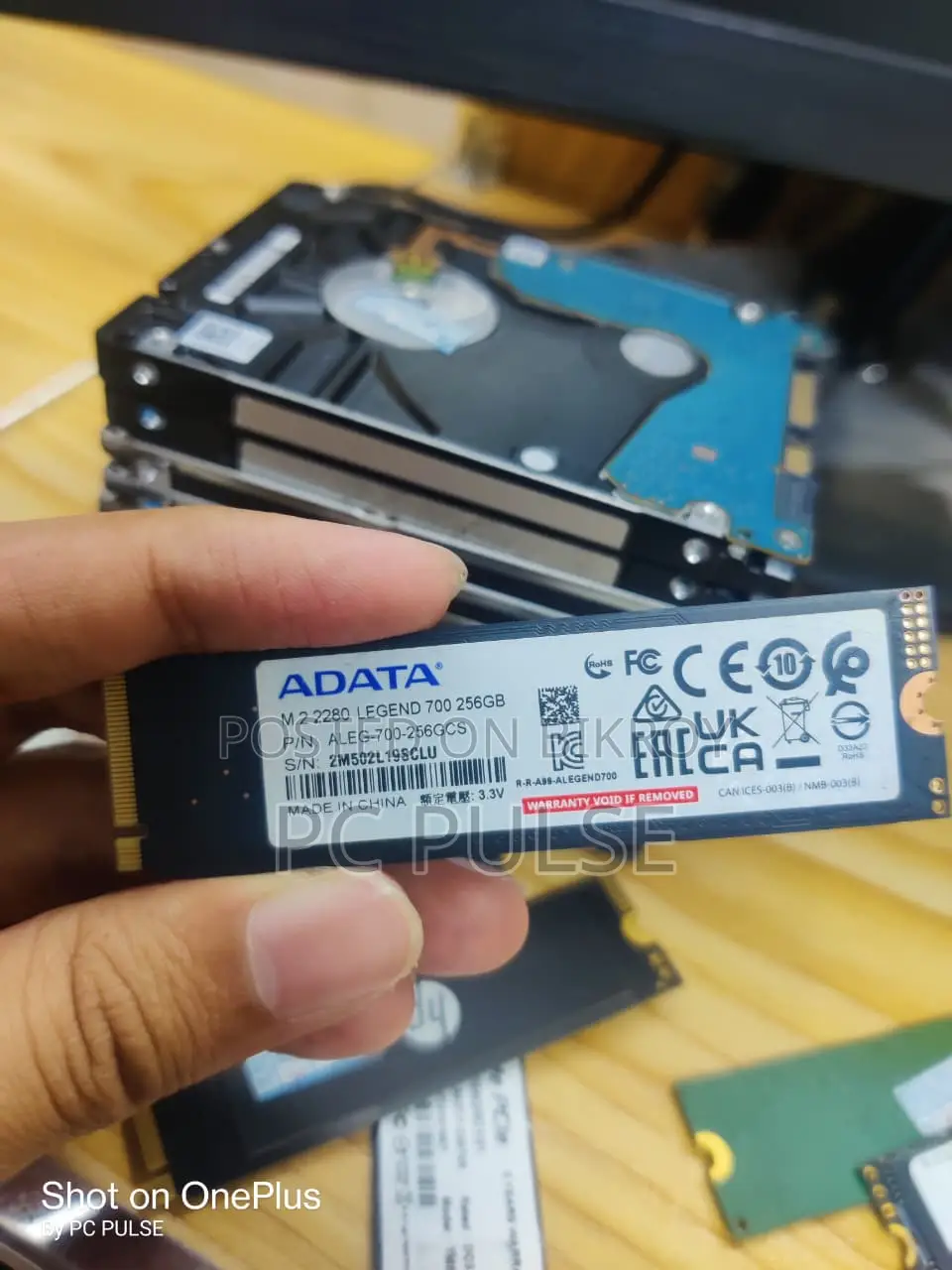 High Performance 256GB M.2 NVMe SSD (Multiple Brands Available)